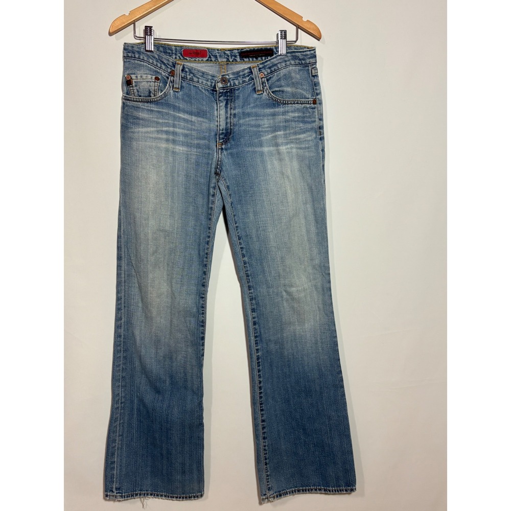 AG Adriano Goldschmied The Angel Bootcut Jeans Light Wash 29 Regular Made in USA